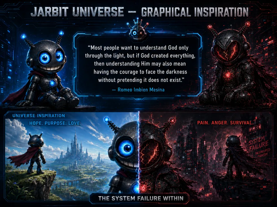 Graphical inspiration quote board for the System Failure Within