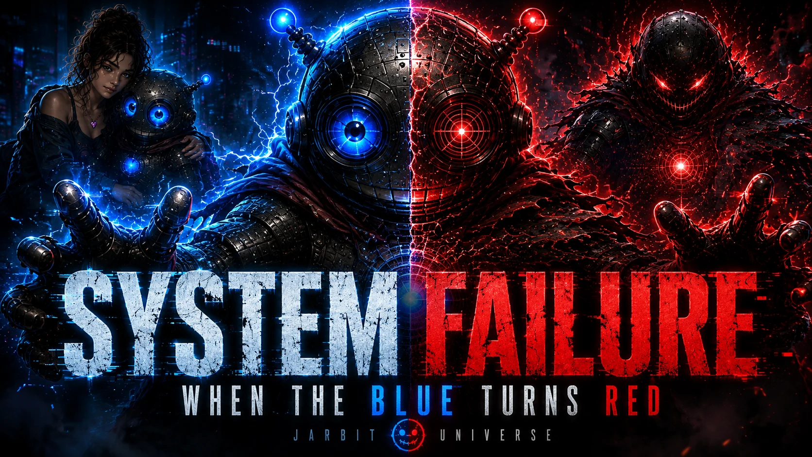 System Failure transformation thumbnail, When the Blue Turns Red